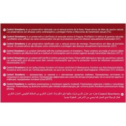 Adapta Fraise Préservatifs 144 Unités