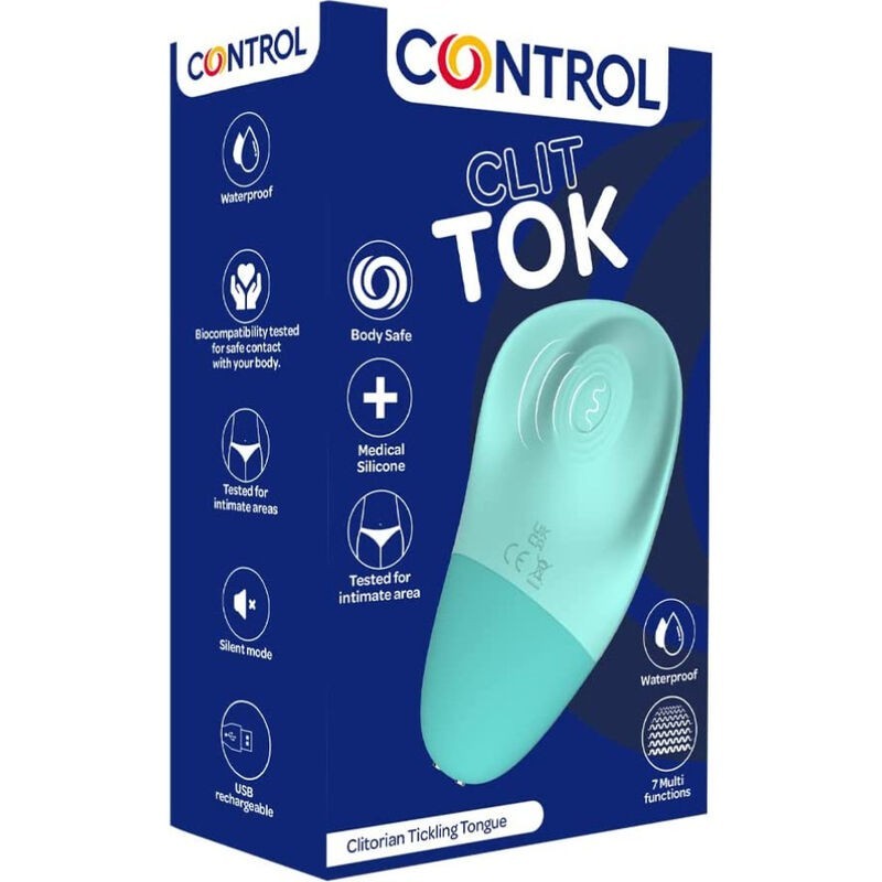 Clit Tok Jezik Stimulator Klitorisa, Polnilna