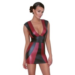 Rochie roșie/neagră XL