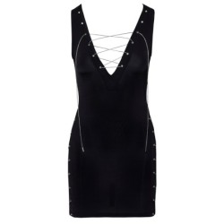 Vestido con cordones S