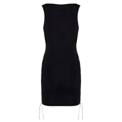 Vestido com cordões XL