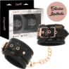 Black Edition Algemas de Pulso com Forro de Neoprene