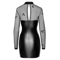 Vestido Estampado Aveludado XL