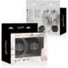 Black Edition Algemas de Pulso com Forro de Neoprene