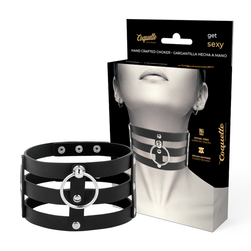Choker Vegánska Koža Fetish Štýl Choker Vegánska Koža Fetish Štýl