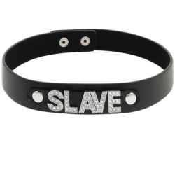 Choker Veganskt Läder Slave