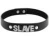 Choker Veganskt Läder Slave