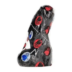 Gode réaliste Noir 17 cm