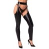 Zwarte Leren Chaps L