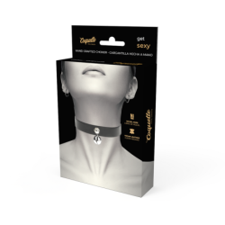 Collar Cuero Vegano Accesorio Woman Cascabel