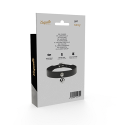 Halsband Veganes Leder Accessoire Woman Glöckchen