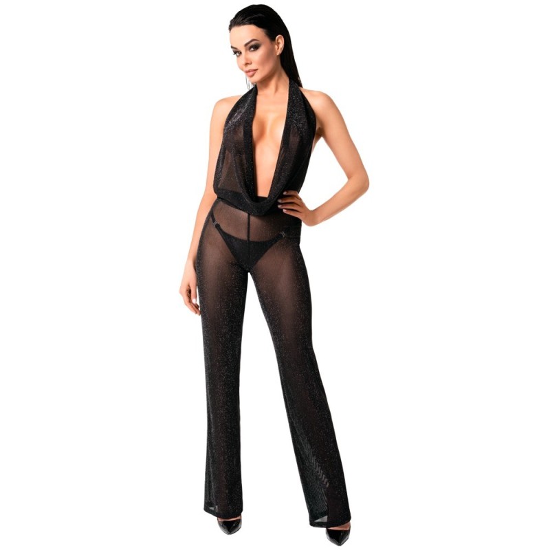 Zwarte Tule Mono XL