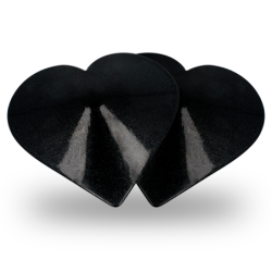 Black Heart Nipple Covers