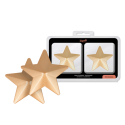 Cobre Mamilos Estrelas