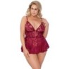 Poupée bébé rouge 2XL