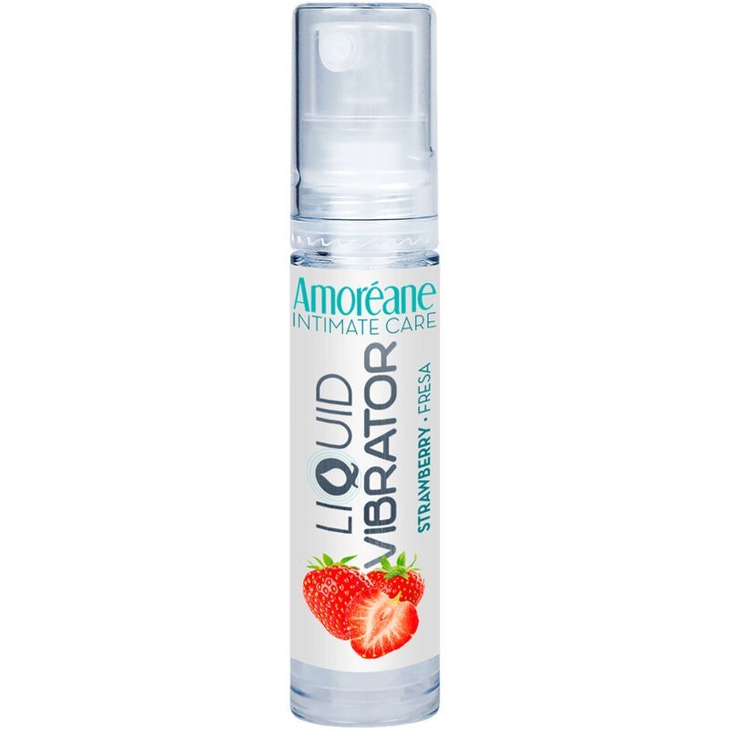 Vibratorvätska Jordgubbssmak 10 ml