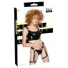 Top en cuir verni et String L