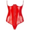 Corpete de verniz vermelho L