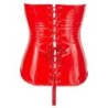 Corpete de verniz vermelho L