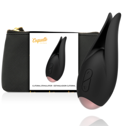 Clitoris Stimulator Sort / Guld Blomst