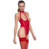 Czerwone lakierowane body XL