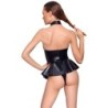 Body in vernice con gonna L