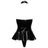 Body in vernice con gonna XL