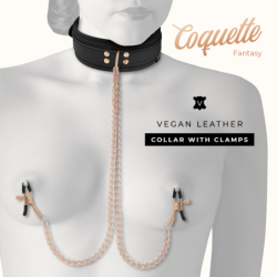 Fantasy Collar com Clipes de Mamilo com Forro de Neoprene