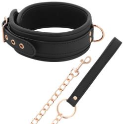 Fantasy Collar Vegānā Āda Ar Siksnu Un Neoprēna Oderi