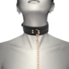 Fantasy Collar Vegānā Āda Ar Siksnu Un Neoprēna Oderi