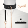 Fantasy Collar Vegānā Āda Ar Siksnu Un Neoprēna Oderi