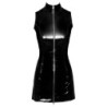 Lackkleid mit Reißverschluss M