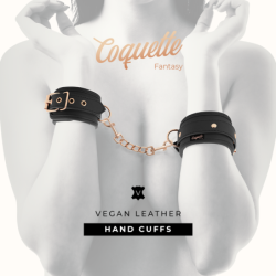 Fantasy Menottes Pour Mains Cuir Végan Avec Doublure En Néoprène