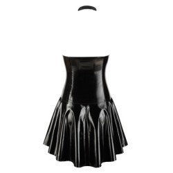 Vestido de verniz com rede L