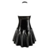 Vestido de verniz com rede L