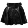 Minirock aus Lackleder XL