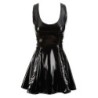 Vestito di vernice nera XL