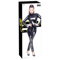 Combinaison en latex noir L
