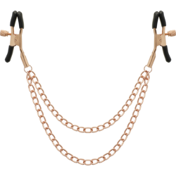 Fantasy Metall Brustwarzenklemmen mit Kette