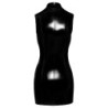 Robe en cuir verni avec boucle XL