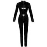 Lange lakleren catsuit L