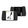 Oeuf Télécommandé Rechargeable Noir / Gold
