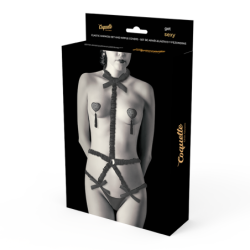 Conjunto de Lingerie Com Mamilares Deluxe