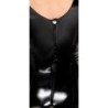 Vestido de verniz com fivela M
