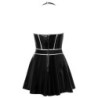 Abito in vernice con argento XL