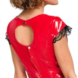 Vestit de vernís vermell M