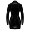 Vestido de verniz com zíper 2XL