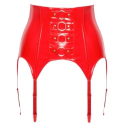 Correas de charol rojas S