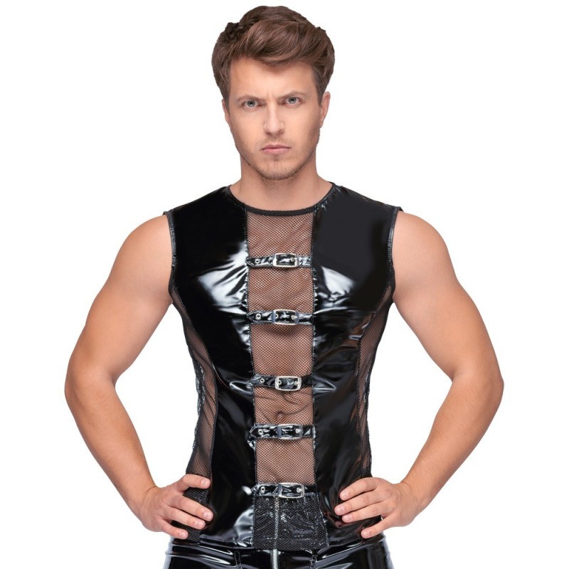 Camiseta de charol H L