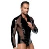 Camisa de hombre de charol XL